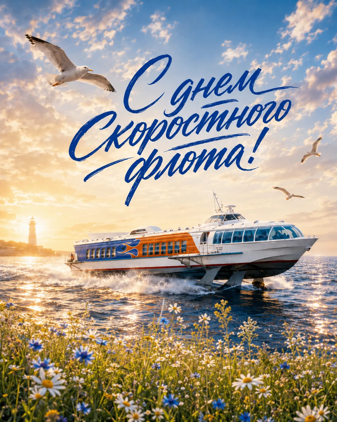 25 августа — День скоростного флота России!