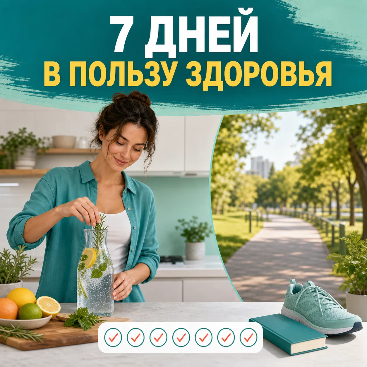 **Попробуйте семь дней без алкоголя**