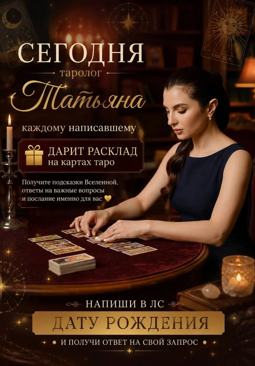 ✨ СЕГОДНЯ!💫У Вселенной есть послание именно для тебя.