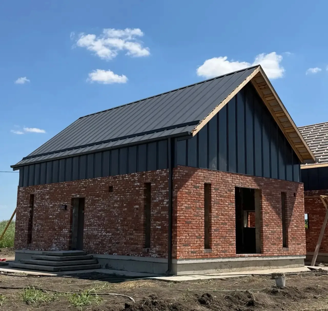 БАРНХАУС в живописном месте на берегу реки 🏡