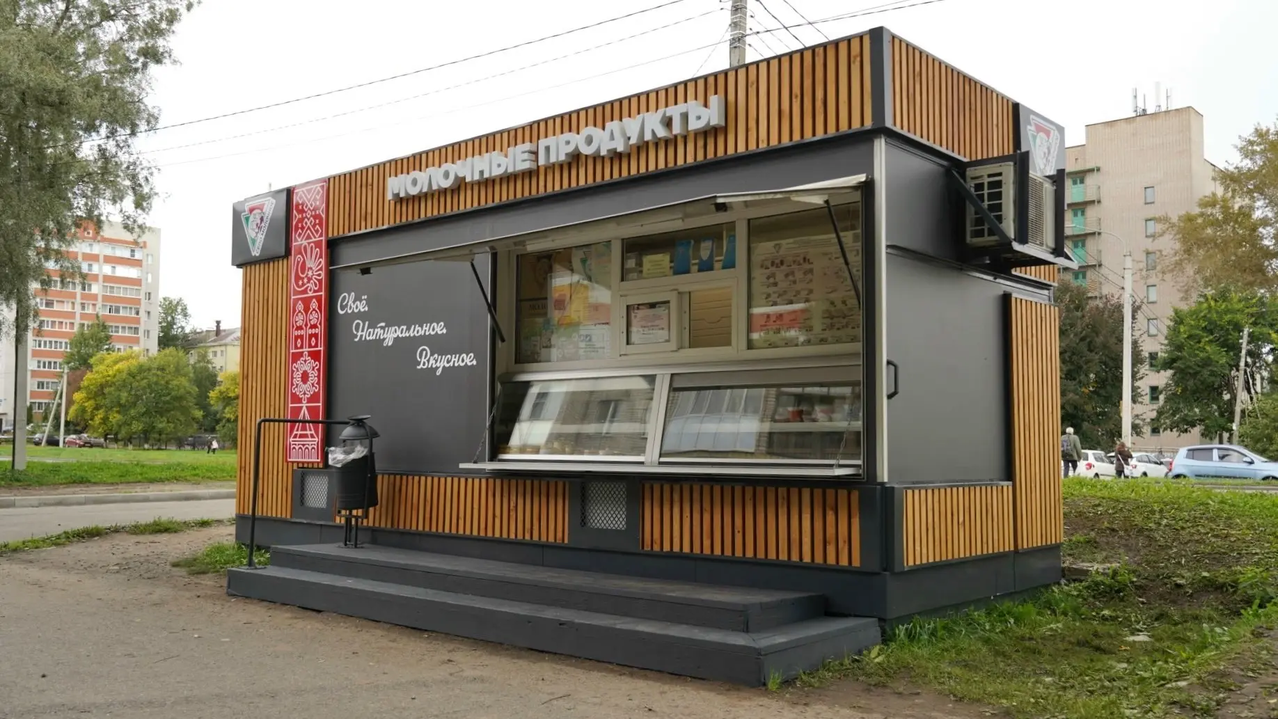 Почти 150 торговых павильонов в Вологде обновили по единому дизайн-коду