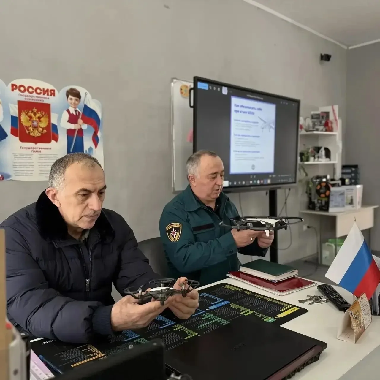 В МКОУ "Курушская СОШ №2 им.Я.С.Аскандарова" были проведены инструктажи и тренировочные занятия  по 
