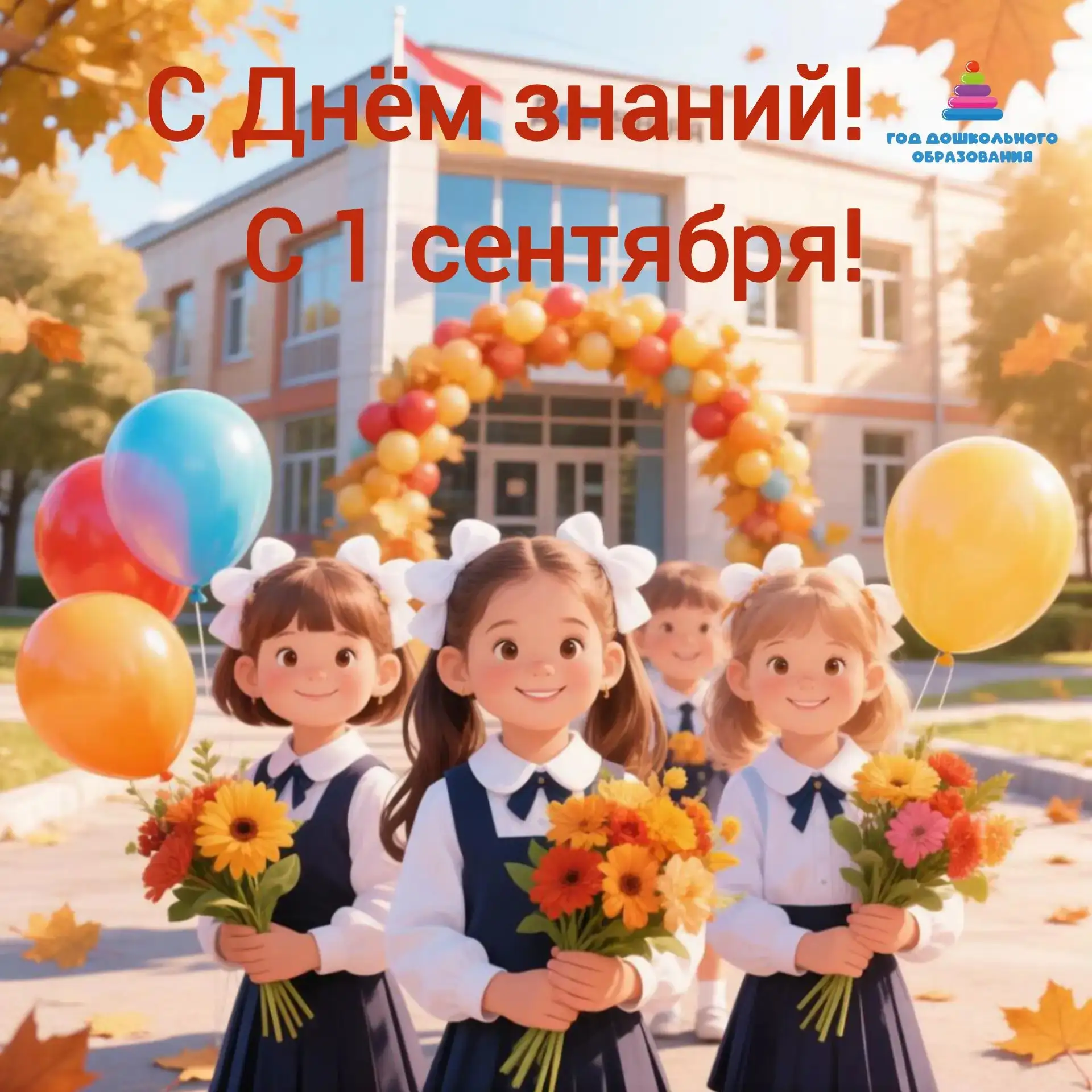 Самые главные герои сегодняшнего дня — это вы, наши выпускники детского сада, а теперь ...