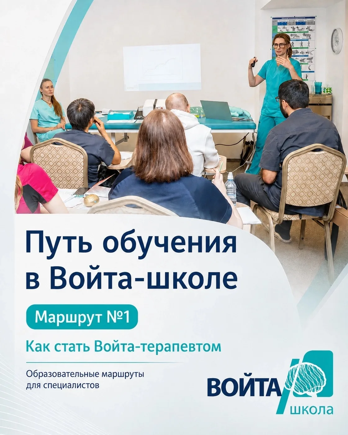 Как выглядит путь обучения В Войта-школе.