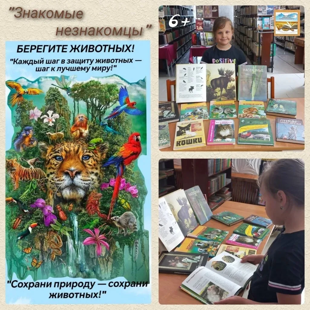 6+ В рамках формирования экологической культуры сотрудники МКУ «Поселенческая библиотек...