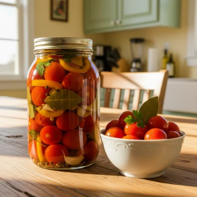 🍅 Черри вкусненькие — нарядная заготовка для праздничного стола!