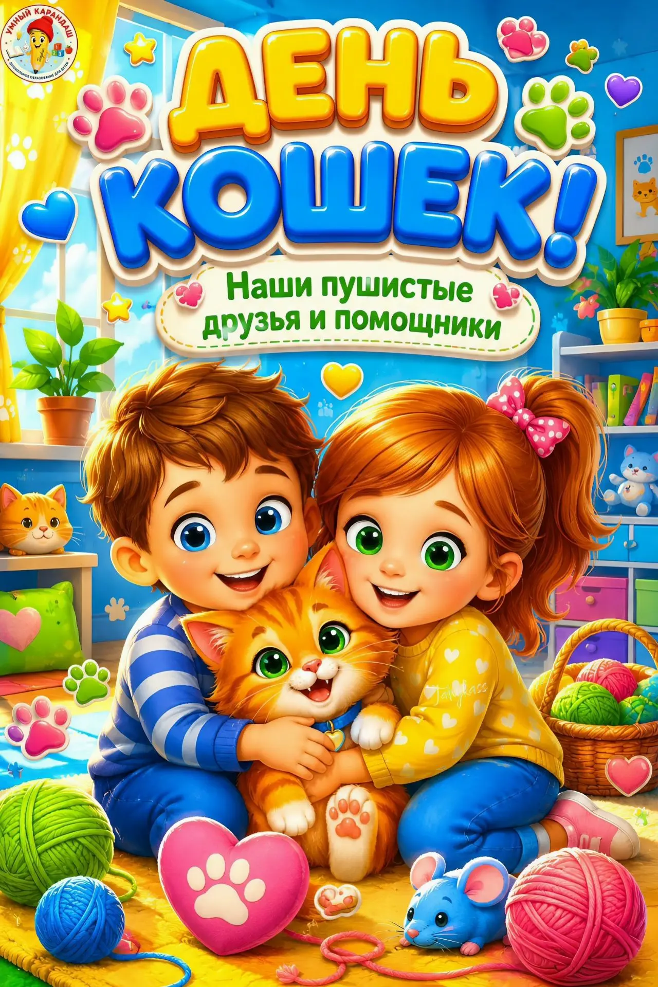 8 августа - Всемирный День Кошек!!!