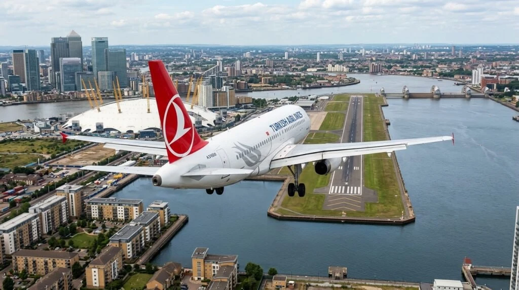 Почему Turkish Airlines хочет летать в Лондон-Сити, но не может