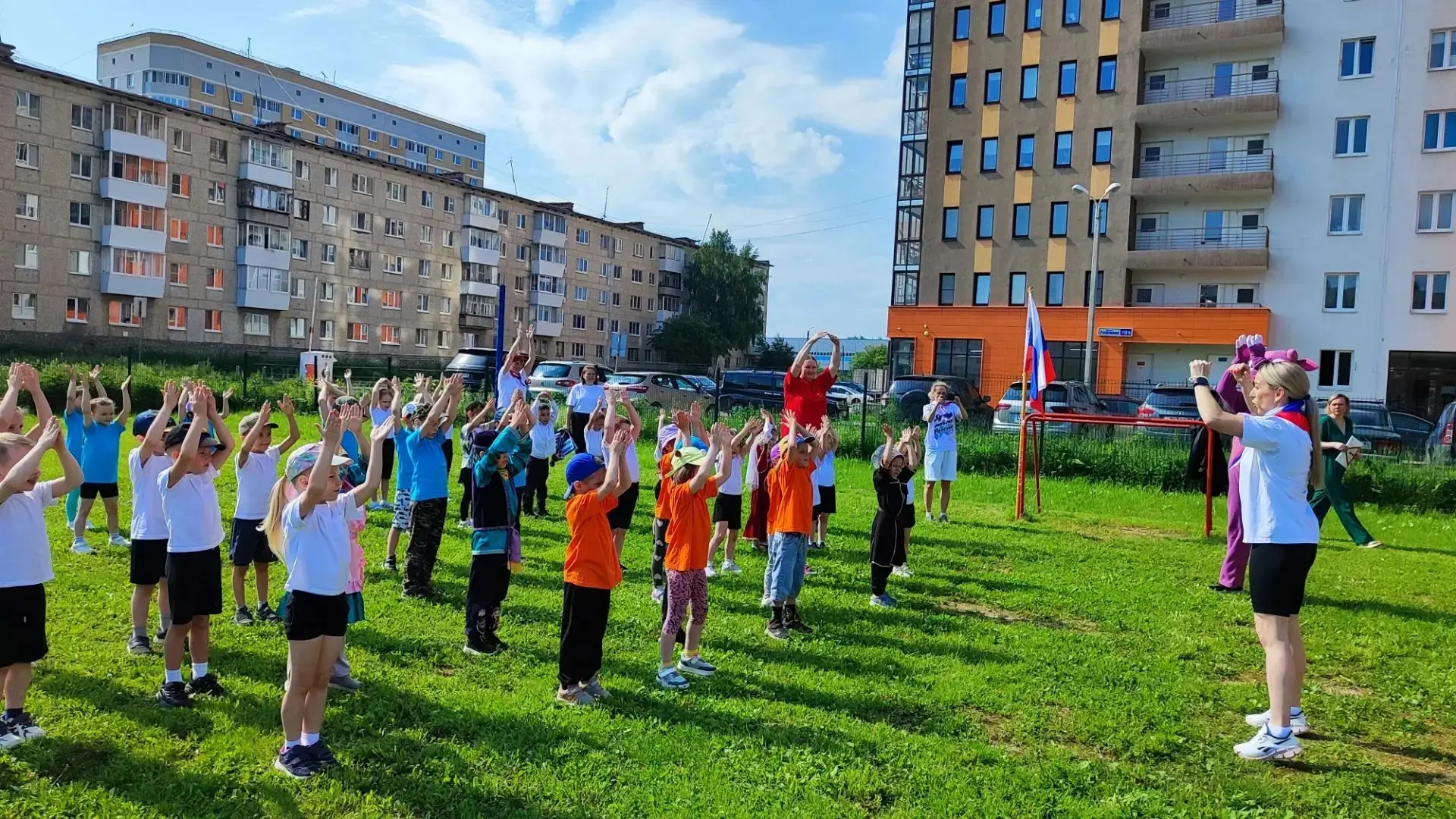 Сегодня состоялось яркое и доброе спортивное мероприятие для воспитанников детских садов №3, 22, 29,