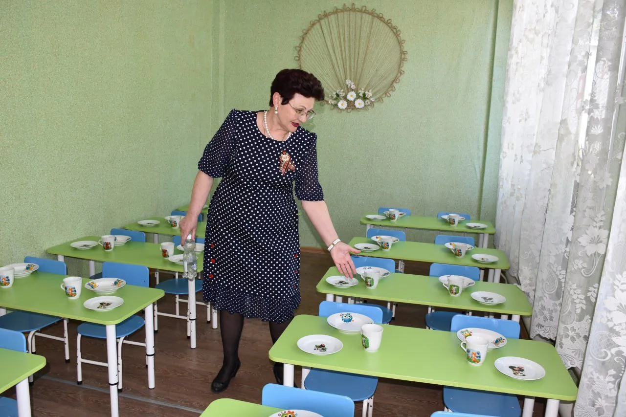 Планомерно обновляем детские дошкольные учреждения. Создаем самым юным жителям республики достойные 