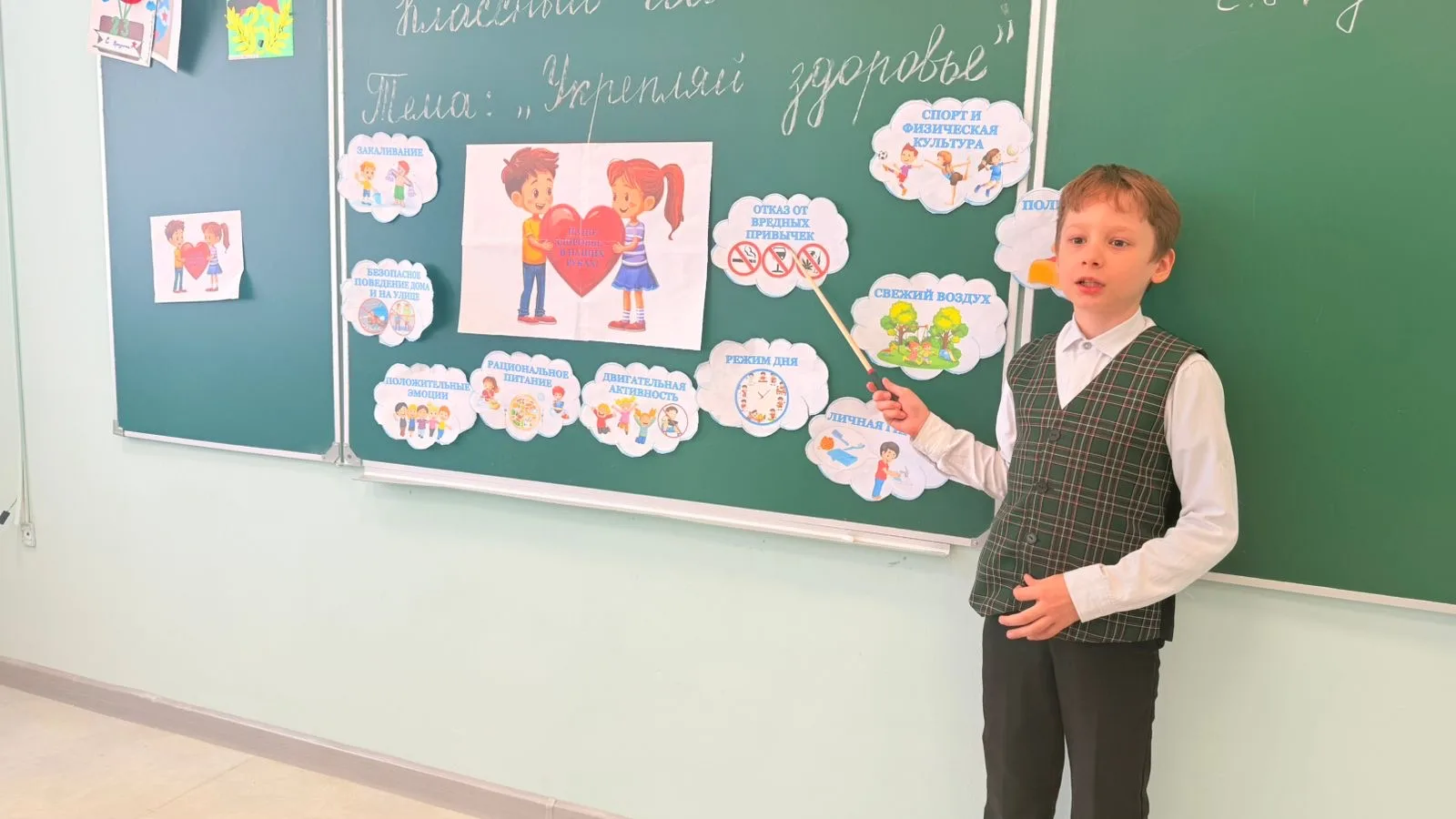 В начальной школе прошло мероприятие под девизом «Мы за здоровый образ жизни!».  Целью мероприятия с