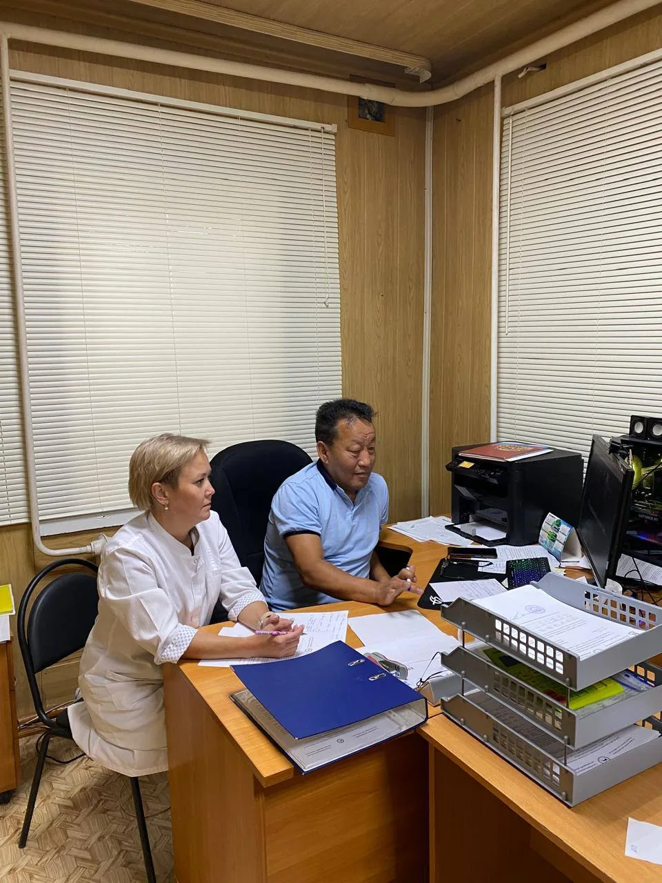 Сегодня, под председательством главы Олекминского района Николая Харбина состоялось сов...