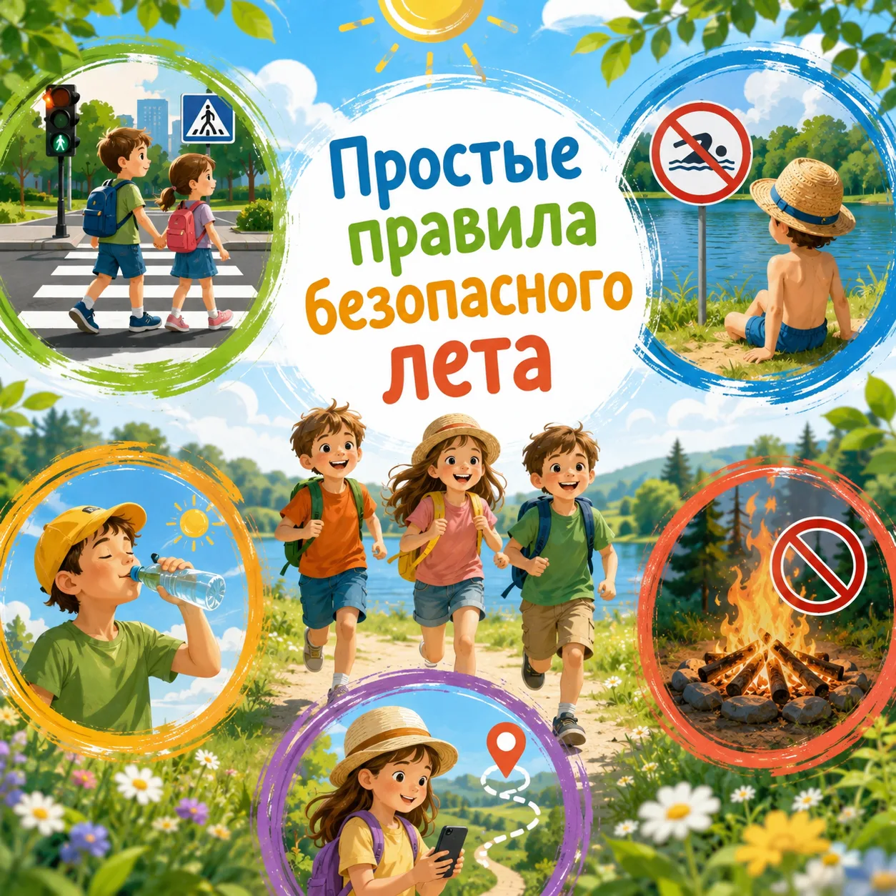 Началось долгожданное лето! Время прогулок, путешествий, спорта и отдыха на природе. Чт...