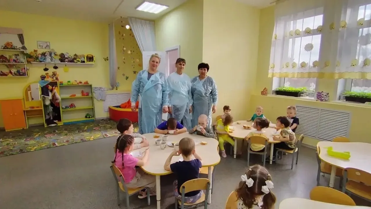 В ДОУ прошел Единый Республиканский день открытых дверей "Родители Башкортостана за здоровое питание