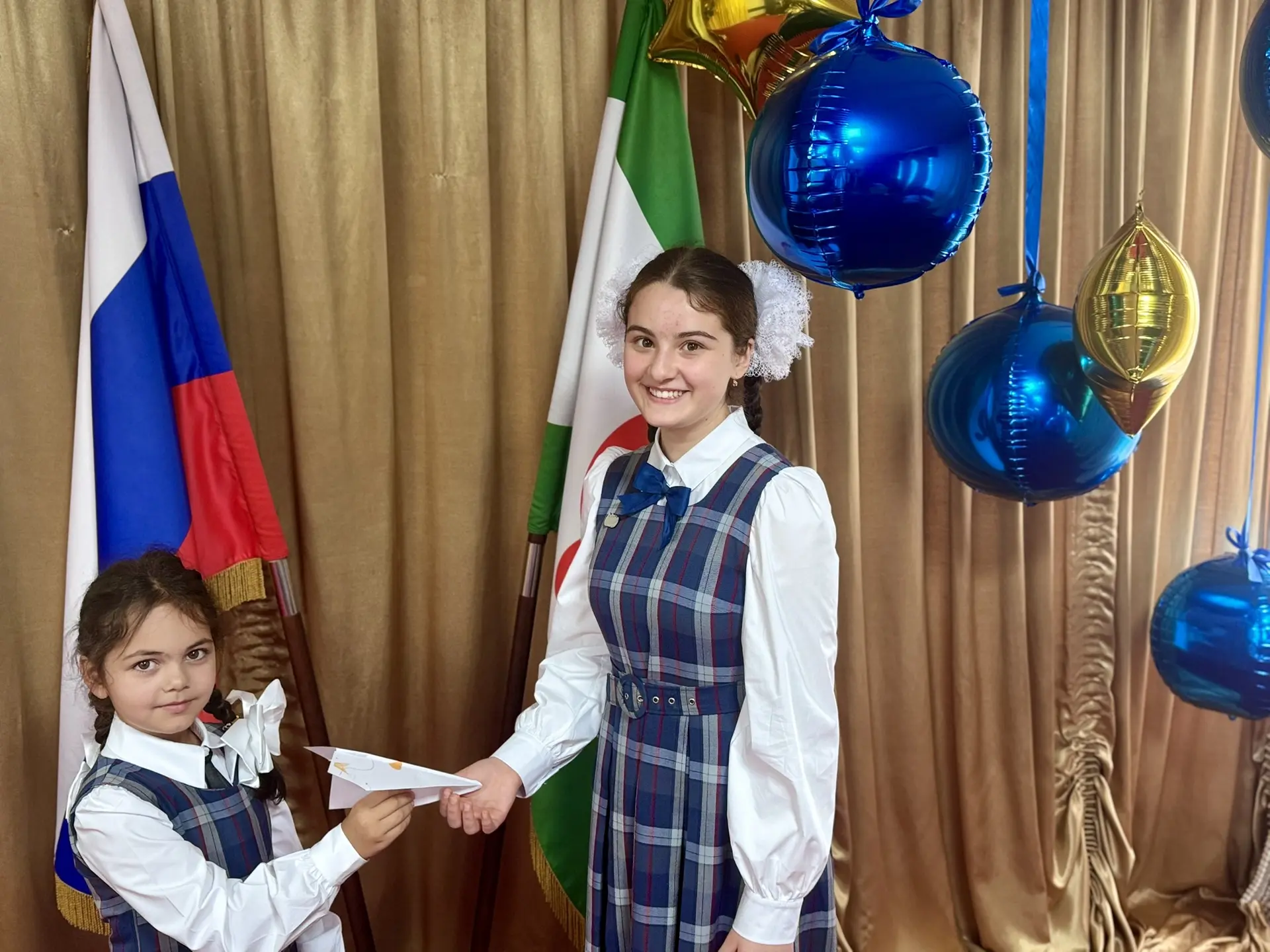 На торжественной линейке, посвященной Дню знаний, состоялась невероятно трогательная ак...