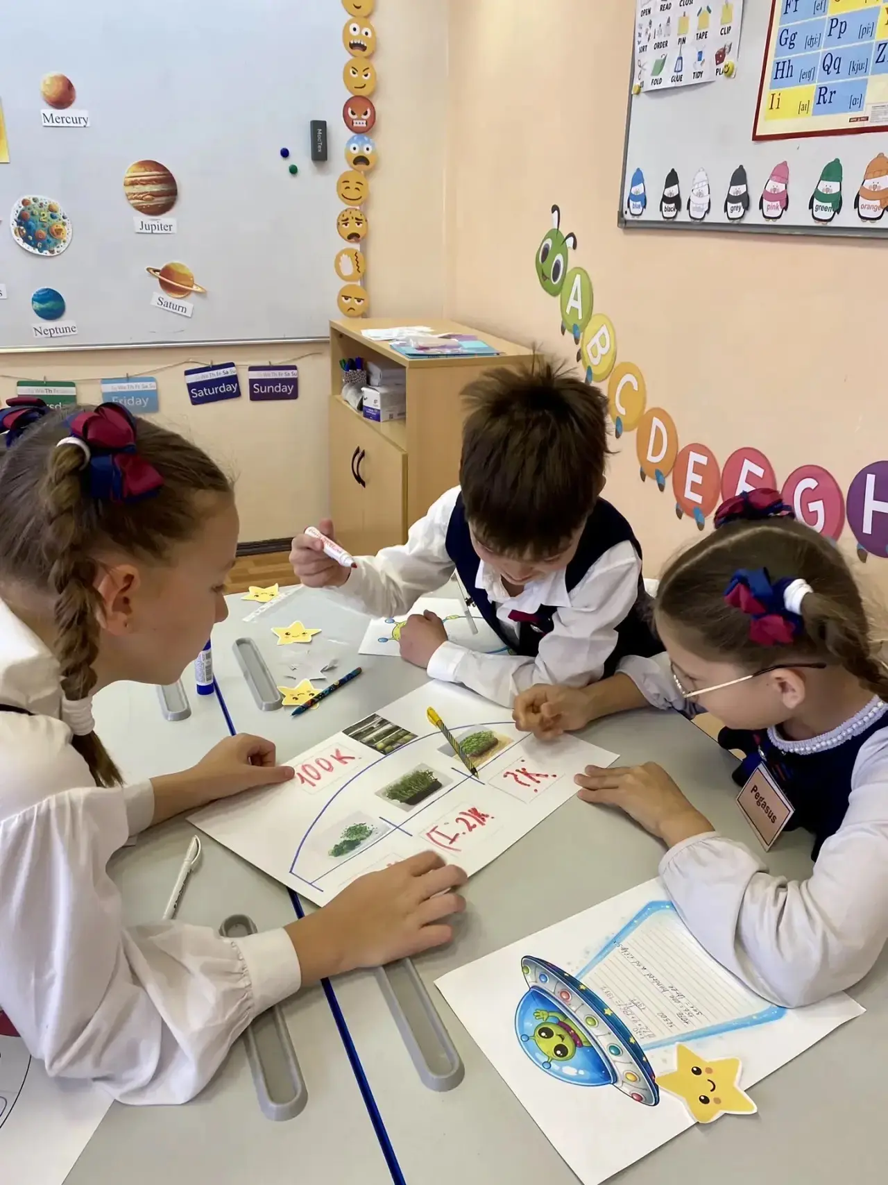 Полет к Планете Чисел!  Ученики 3 «Г» класса совершили межзвездное путешествие под названием «Space 