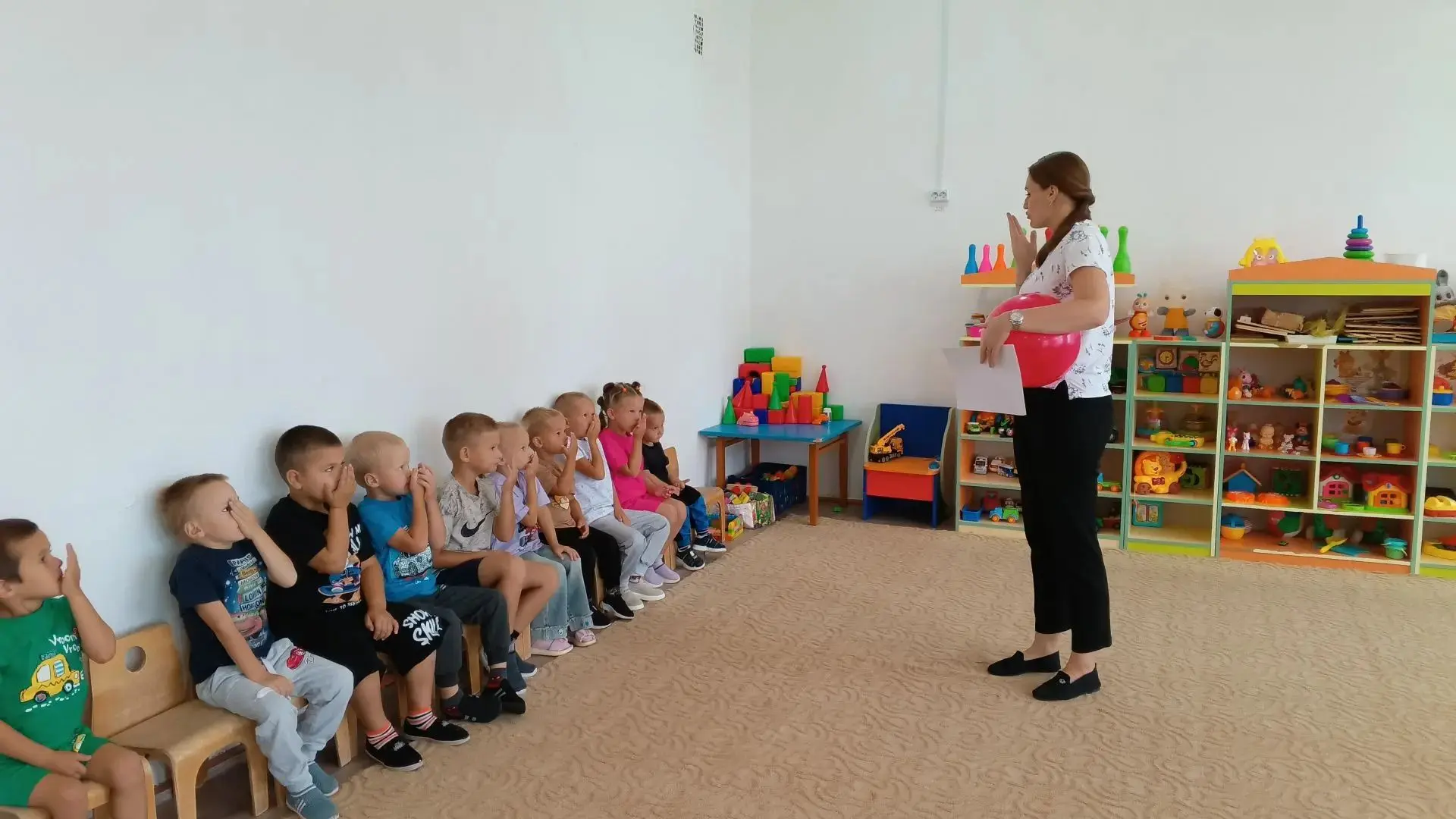 День воздуха в детском саду!