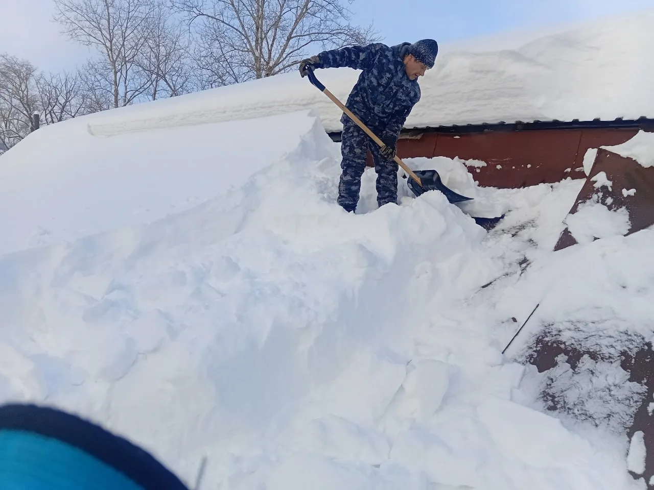 Снега много. Очень много ❄
