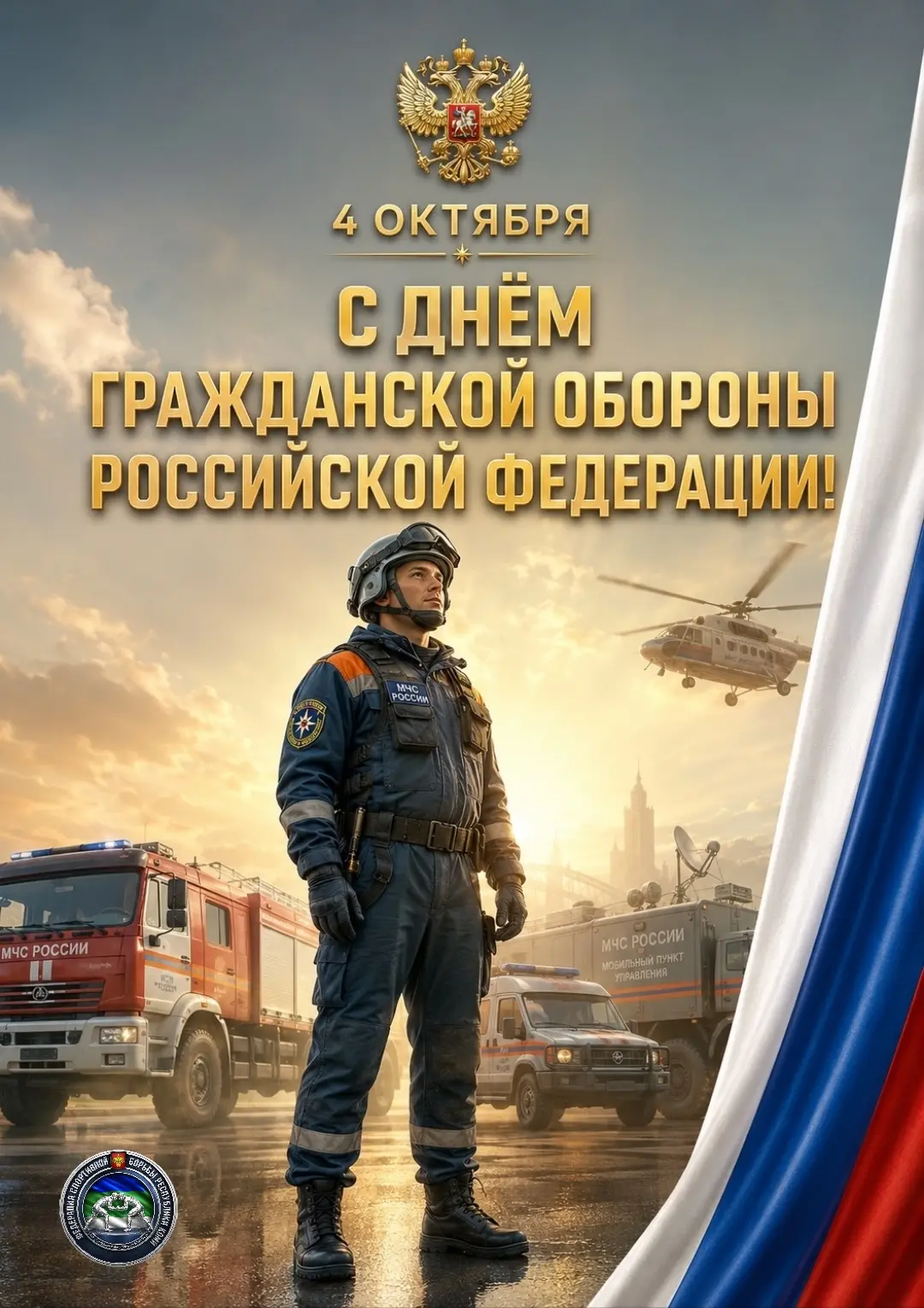 🇷🇺 С ДНЁМ ГРАЖДАНСКОЙ ОБОРОНЫ РОССИЙСКОЙ ФЕДЕРАЦИИ! 🛡️