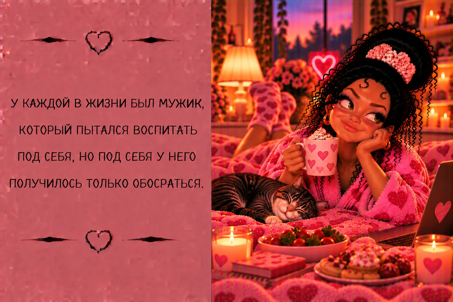 Барышня в халате | Психология с юмором