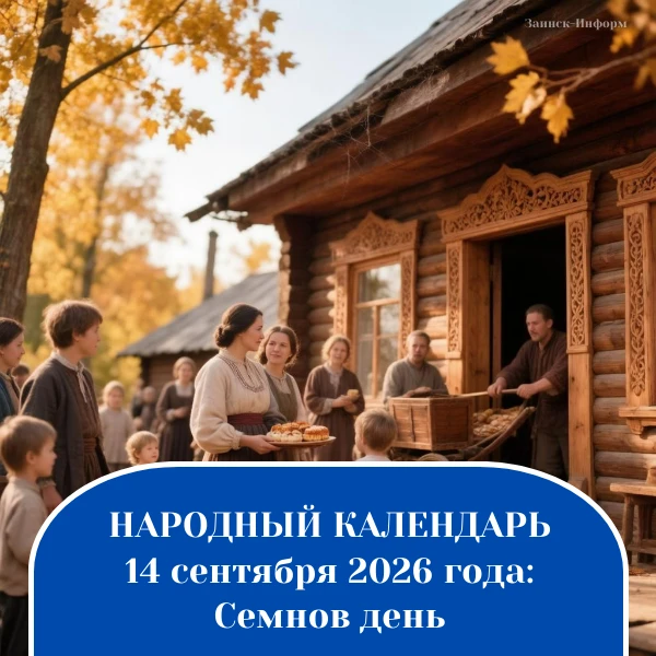 В народном календаре 14 сентября отмечали Семёнов день, или Семён Летопроводец. Его счи...