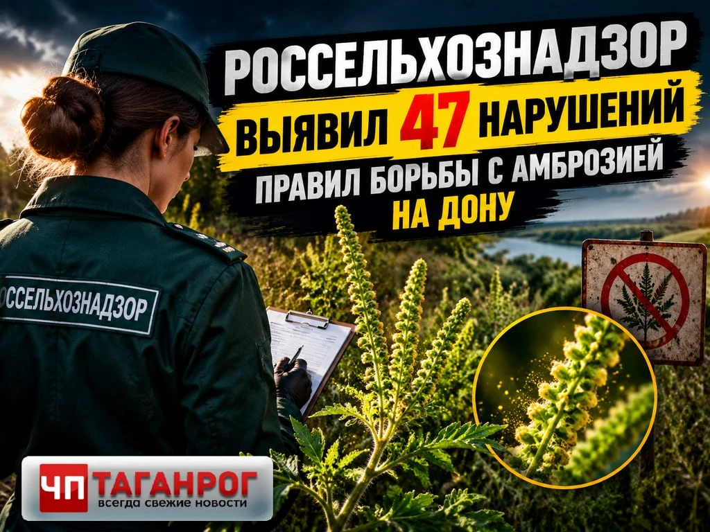 Россельхознадзор выявил 47 нарушений правил борьбы с амброзией в Ростовской области.