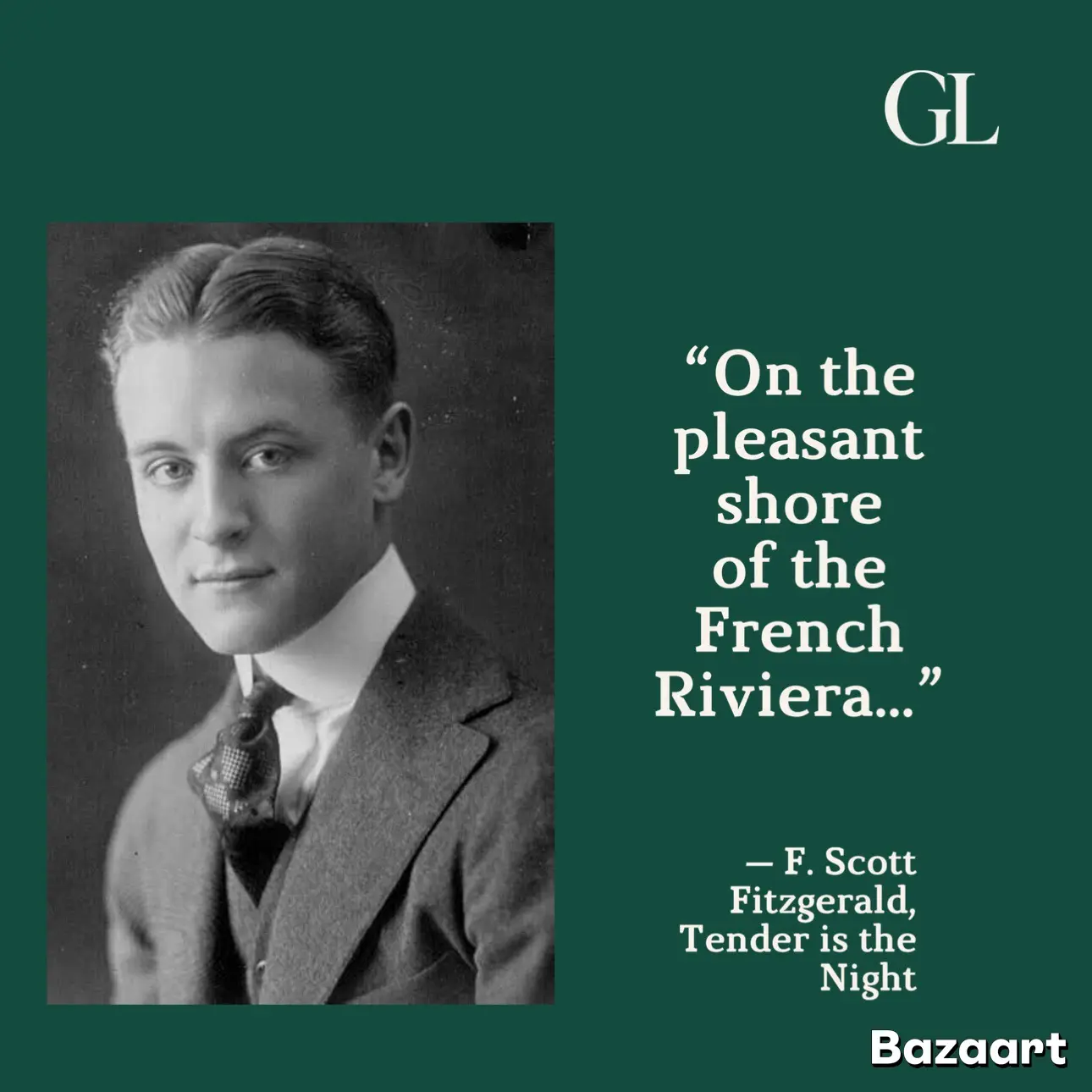 The first words of the novel that gave our September its name.