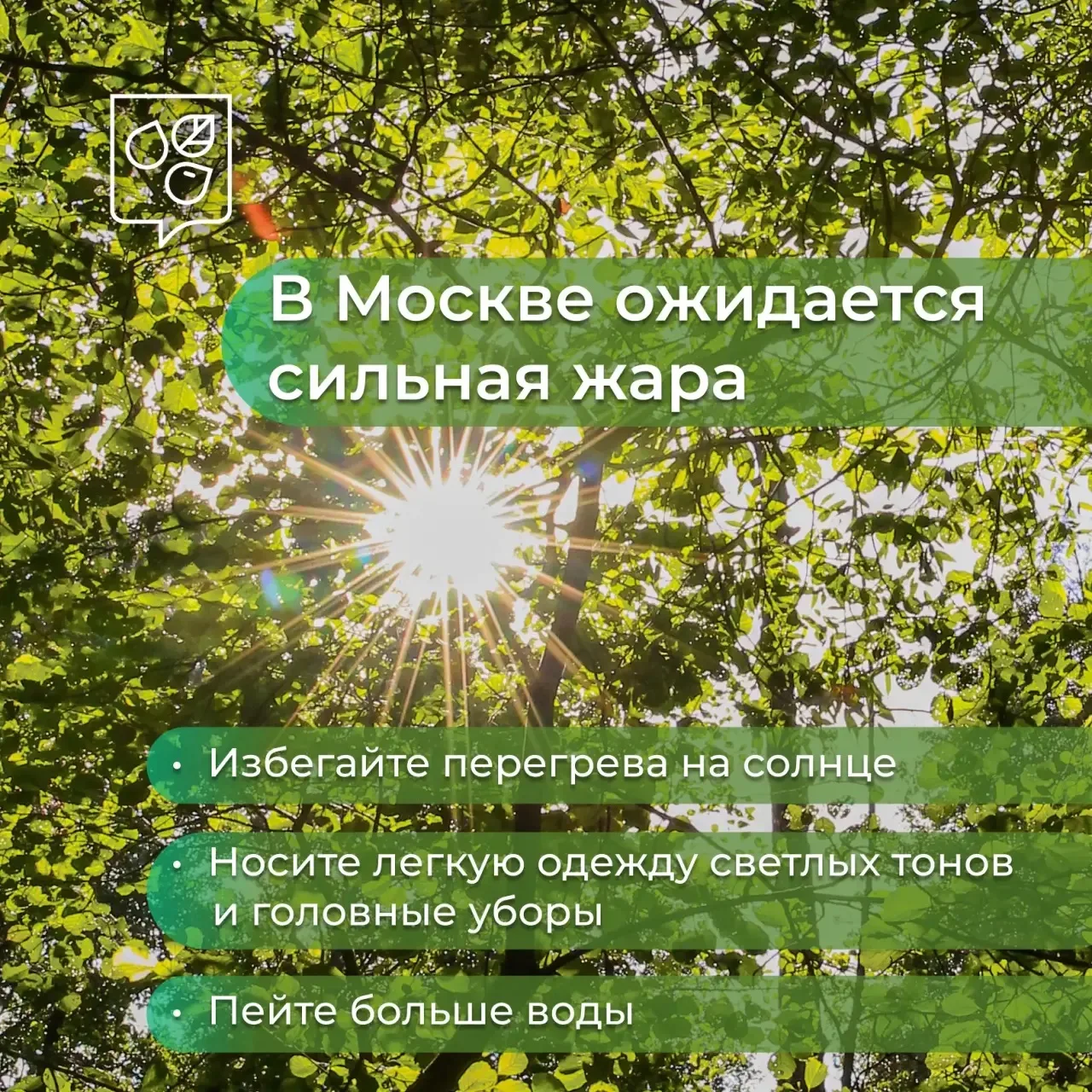 ☀️ В ближайшие два дня в Москве ожидается сильная жара

Синоптики прогнозируют жаркую погоду в некот
