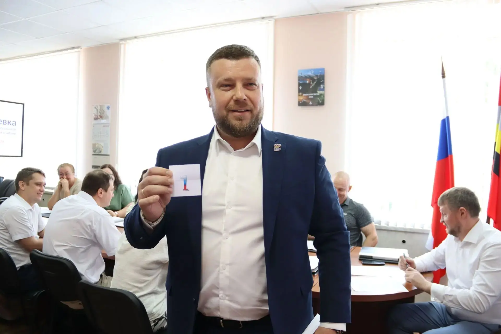 Единая Россия - №1 в бюллетене на выборах в Курскую облдуму