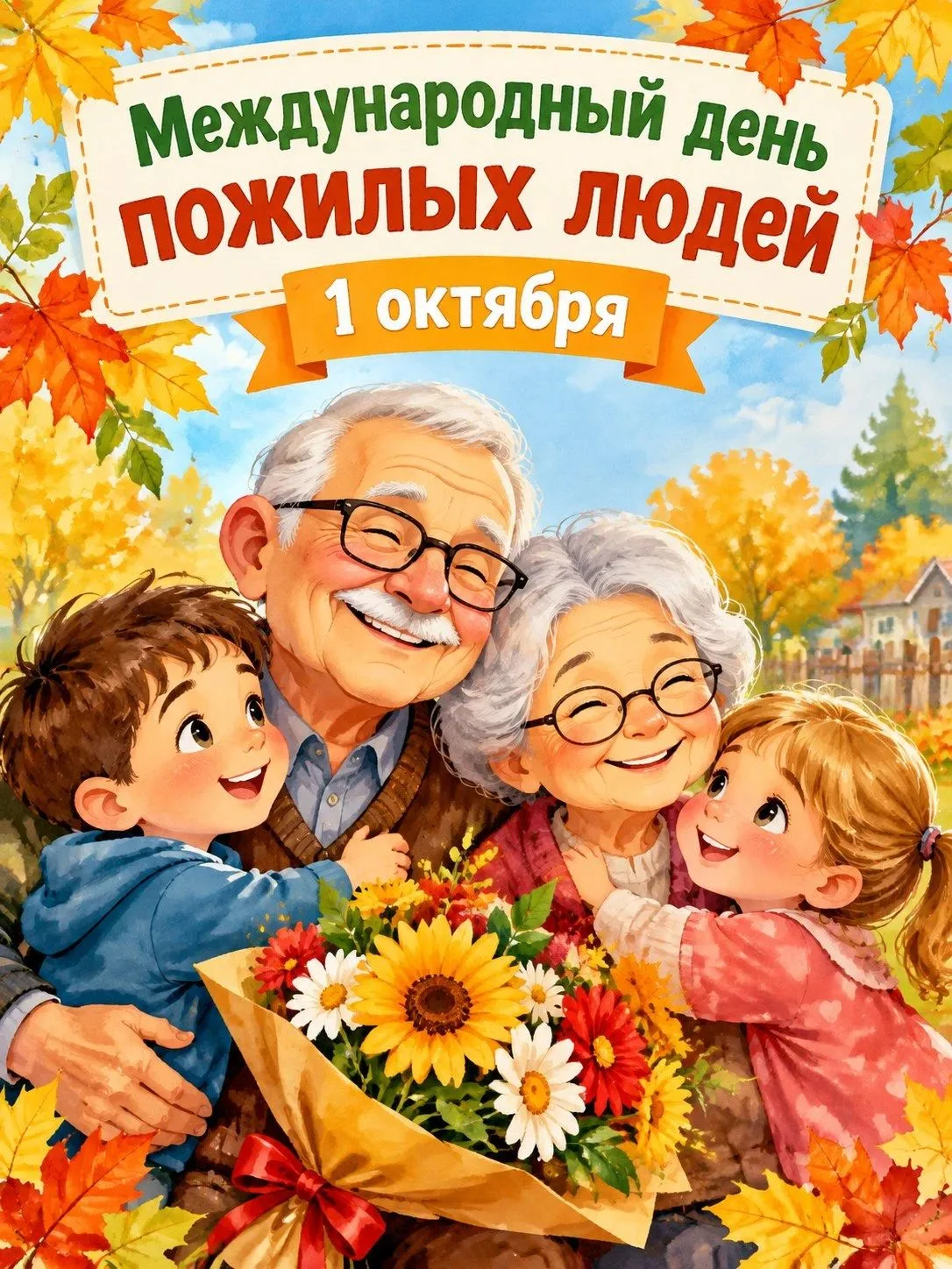 🍂🍁Международный день пожилых людей отмечается ежегодно 1 октября. Этот важный социаль...