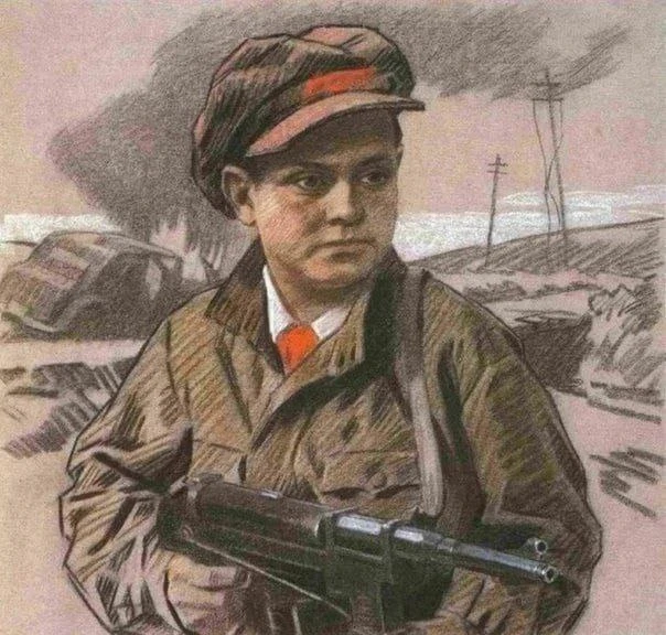 🕊️Лёня Голиков — пионер-герой, юный партизан, Герой Советского Союза (посмертно)