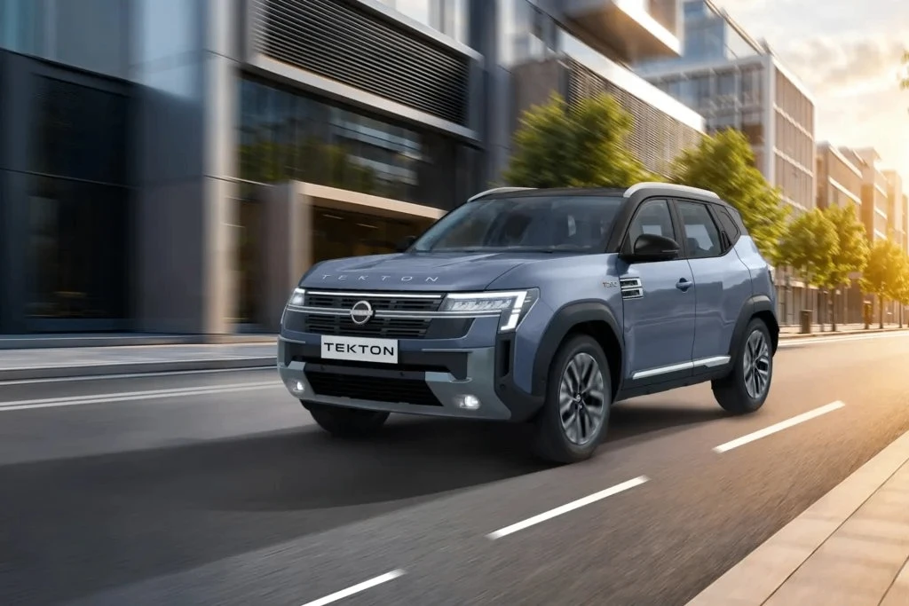 Новый Nissan Tekton выходит на рынок: кроссовер построен на платформе Renault Duster, о...