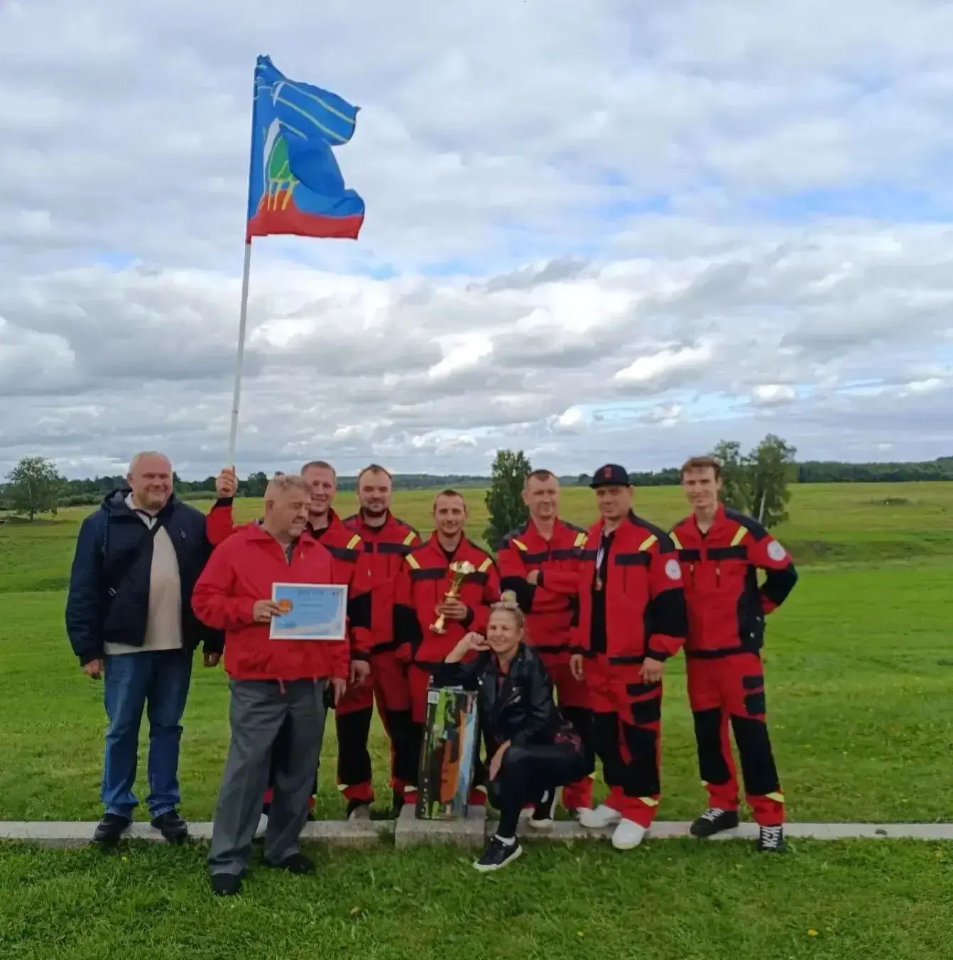 ⛑️ Вчера, 27 августа, на Бородинском поле завершился чемпионат среди нештатных формиров...