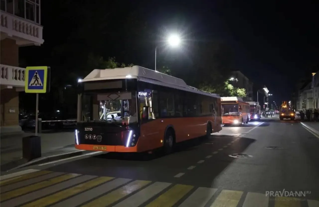 😢 Ночные автобусы отменят в Нижнем с 1 октября