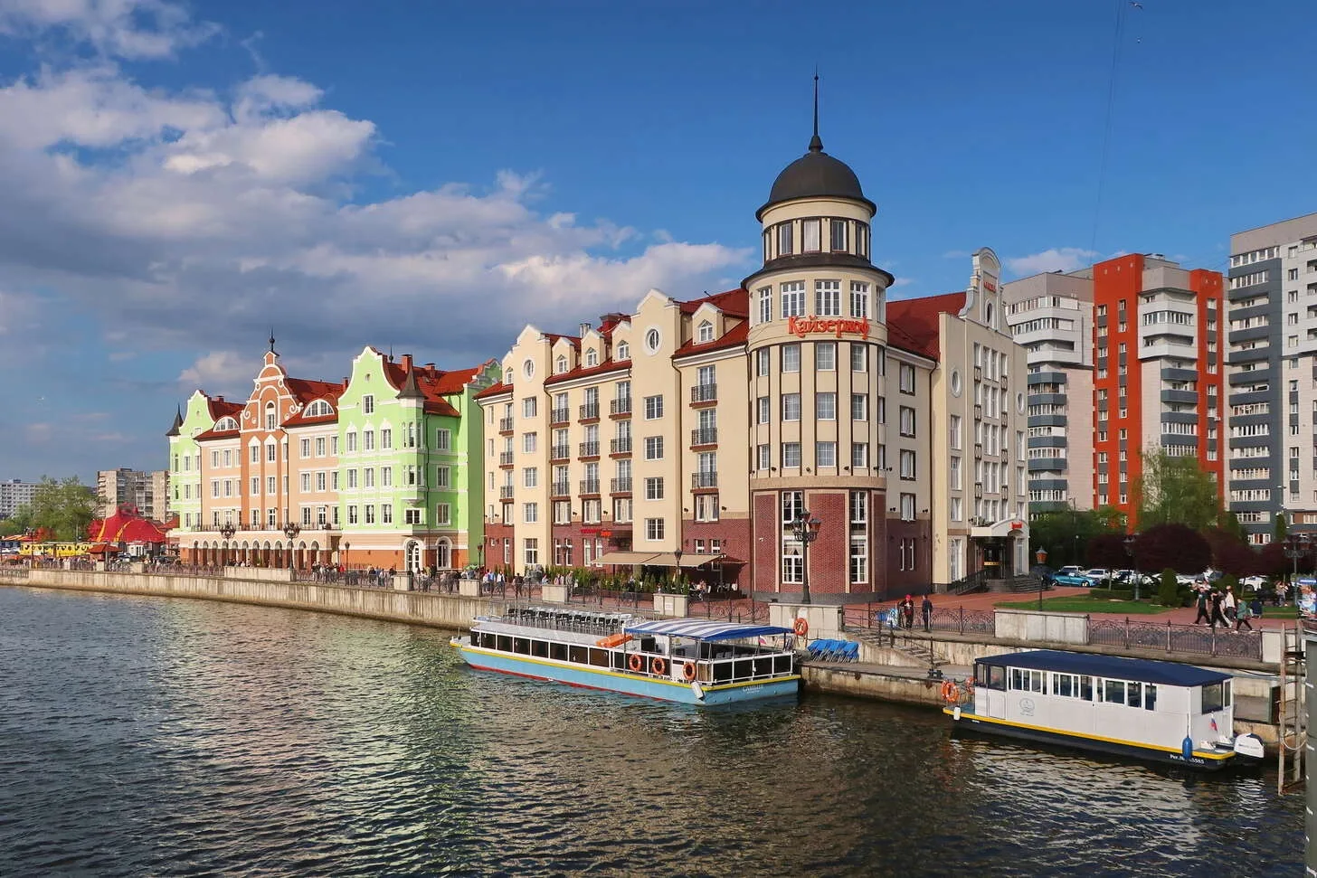 🏘 Рыбная деревня — кусочек старого Кёнигсберга в центре Калининграда