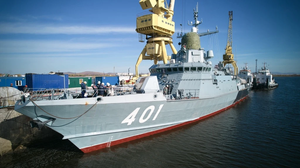 МРК «Удомля» проекта 22800 отправился на испытания во Владивосток