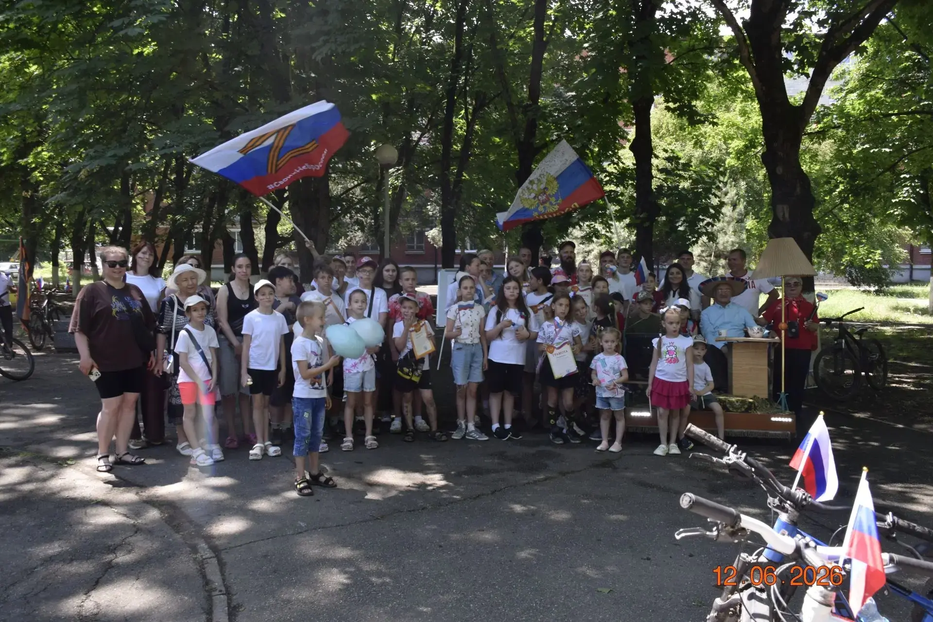 12 июня 2026 года на территории ТЦ 20,посёлка Белозерного города Краснодара прошло праздничное мероп