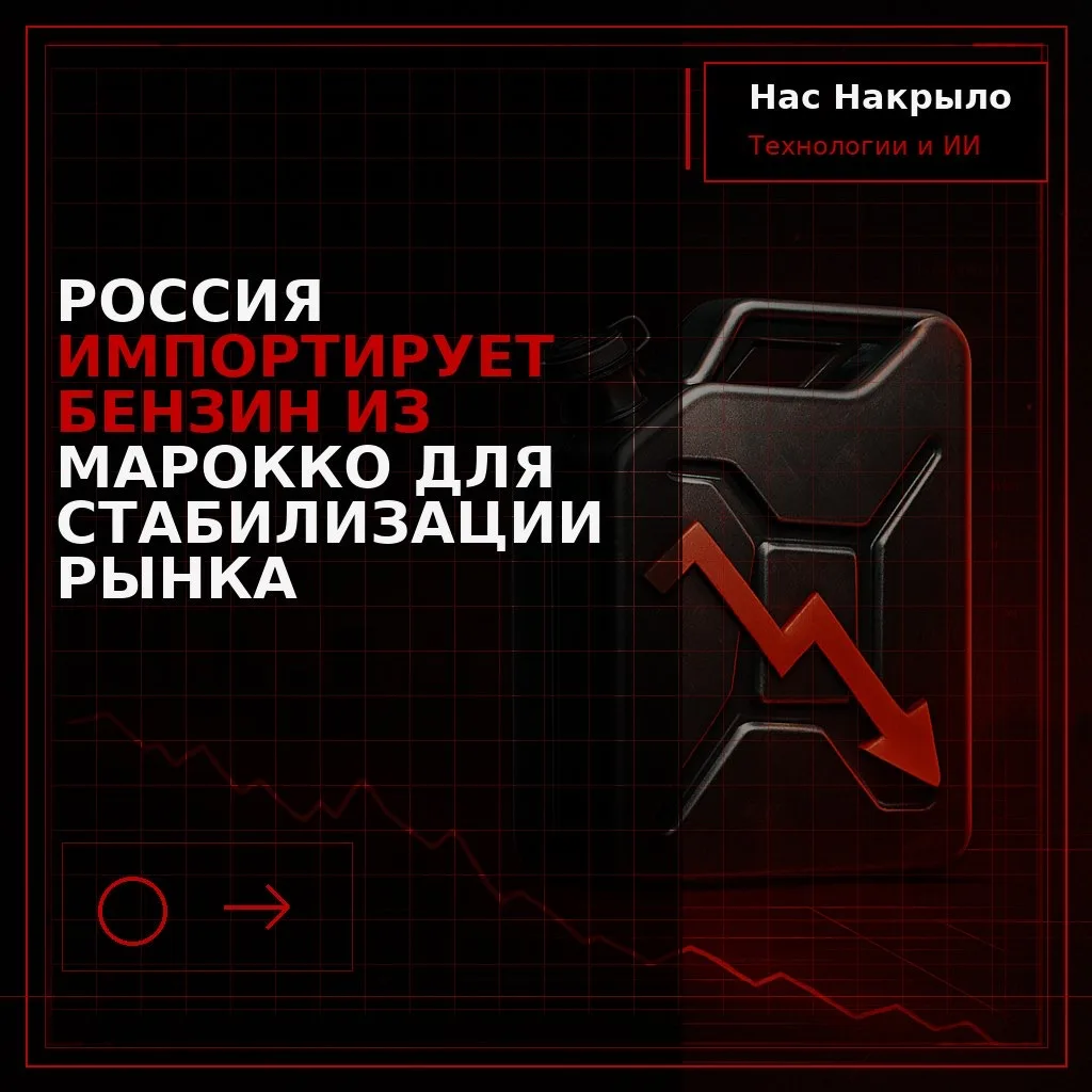 Россия импортирует бензин из Марокко для стабилизации рынка

Россия начала получать бензин АИ-92 мор