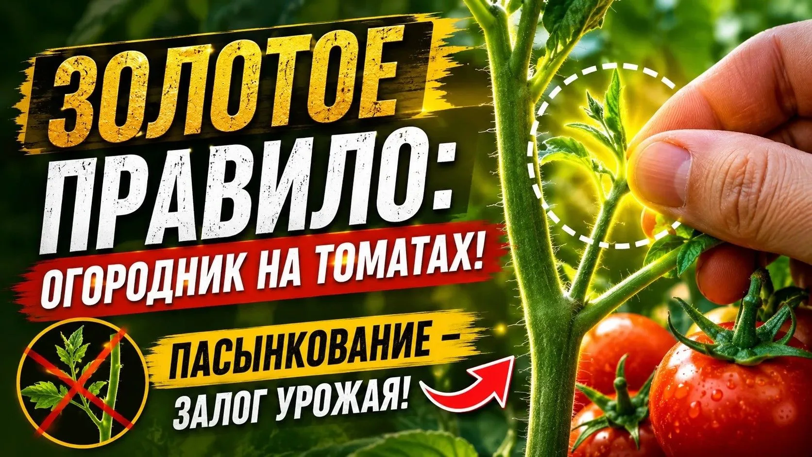 Огородница Ольга делится секретами, как именно сейчас она ухаживает за томатами: