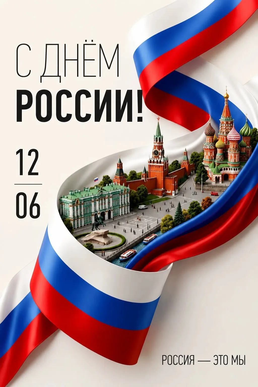 Друзья, с Днём России! 🇷🇺

Сегодня, 12 июня, наша страна отмечает один из самых значимых государст