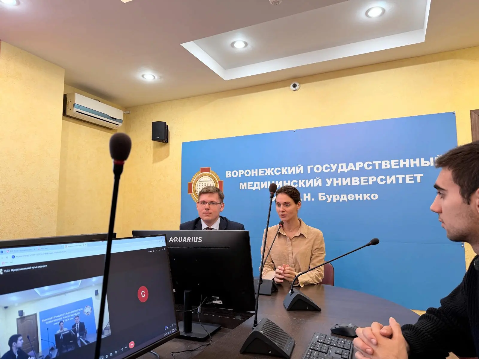 🩺 Студенты ВГМУ встретились с практикующими врачами
