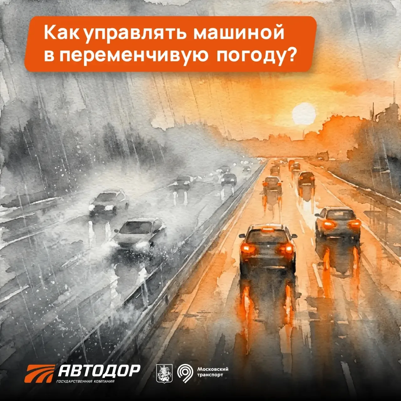 🌦️ Солнце, ливень, сильный ветер — летняя погода может меняться за считаные минуты. А ...
