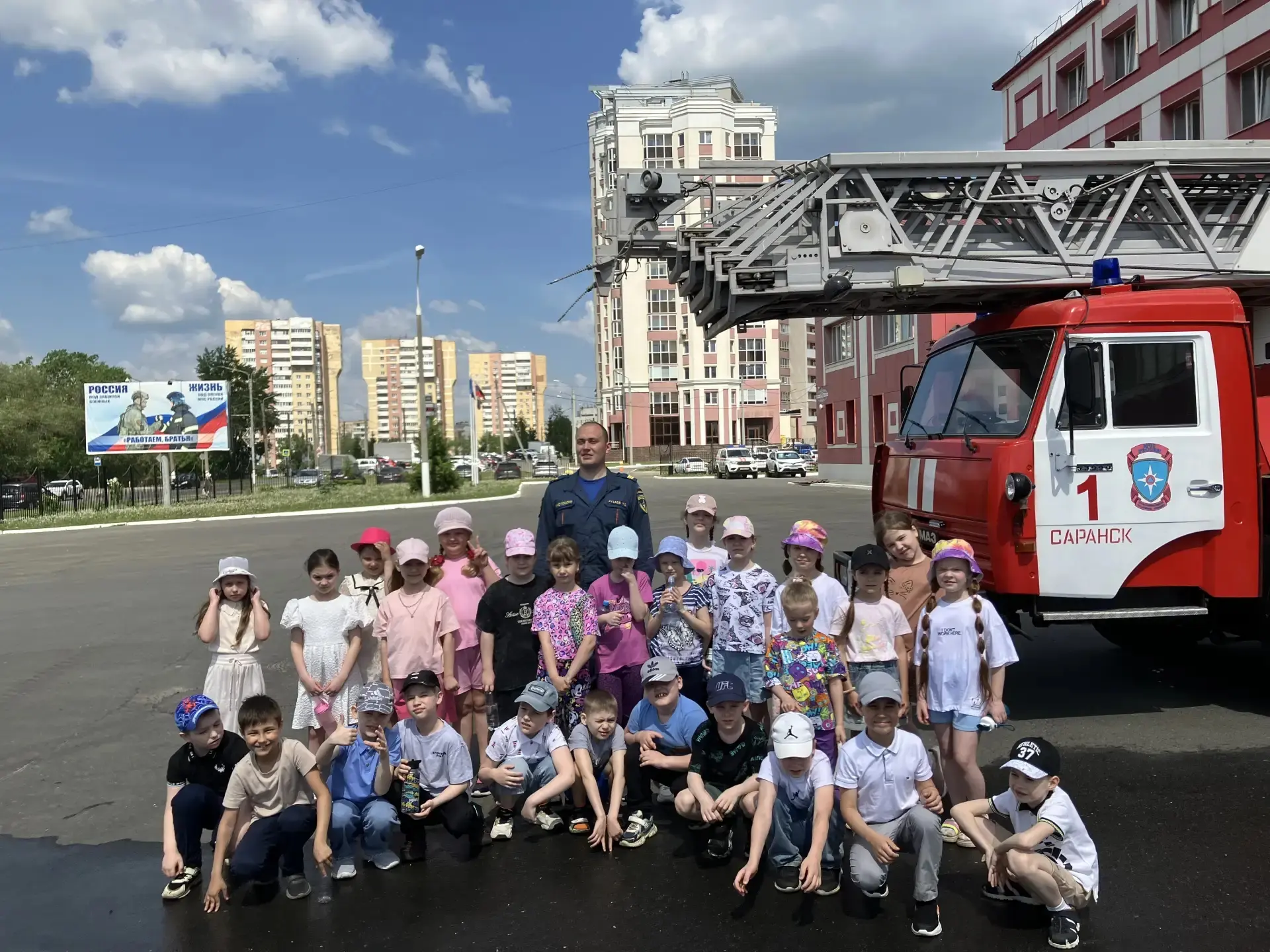 Юные спасатели в гостях у ПСЧ №1! 🔥🚒