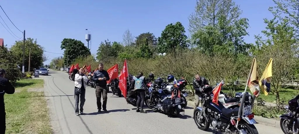 🏍️Мотопробег байкеров в честь Дня Победы  В преддверии Дня Победы по всей стране традиционно проходя