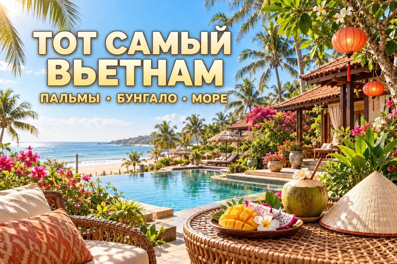 🌴 ВЬЕТНАМ, КОТОРЫЙ ВЫ СЕБЕ ПРЕДСТАВЛЯЛИ