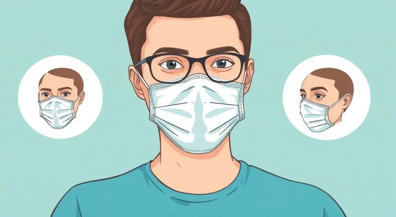 😷 Как правильно носить медицинскую маску