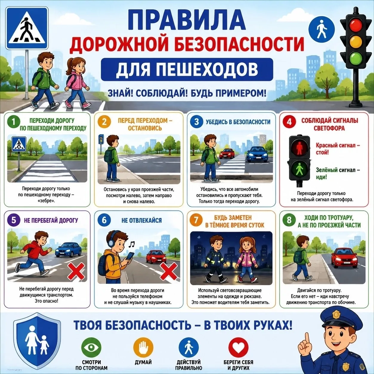 🚸 Безопасное лето: правила дорожного движения для детей и родителей 🚸