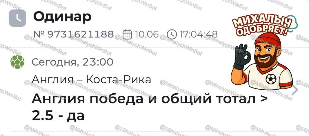 Англия — Коста-Рика. Международный товарищеский матч. Прогноз: Англия победа и тотал ма...