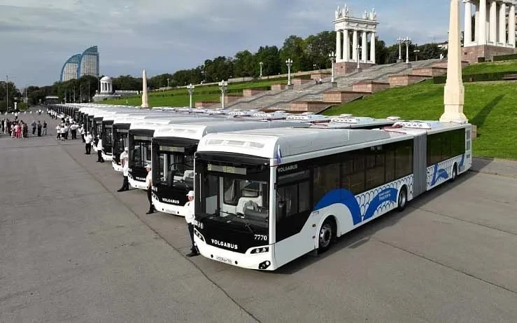 В Волгоград поступили 26 новых автобусов