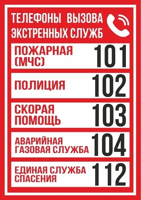 🚨 Экстренные номера, которые должен знать каждый житель Сокольников!
